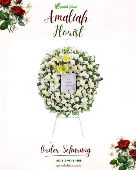 Krans Bunga Duka Cempaka Barat